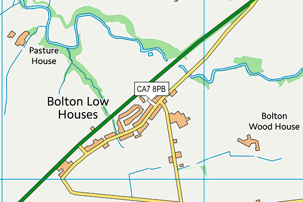 CA7 8PB map - OS VectorMap District (Ordnance Survey)