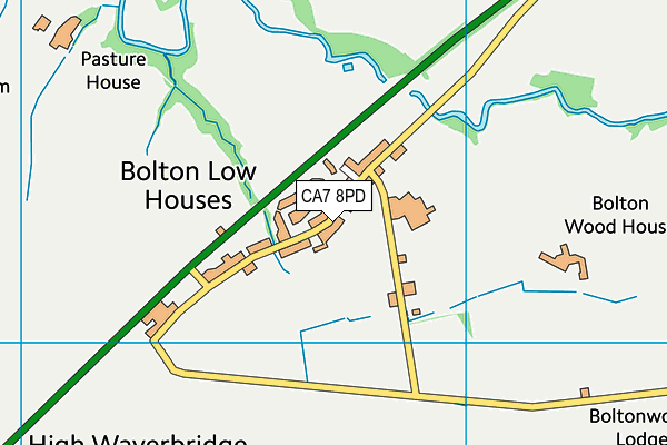 CA7 8PD map - OS VectorMap District (Ordnance Survey)