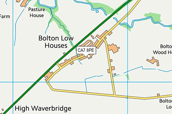 CA7 8PE map - OS VectorMap District (Ordnance Survey)