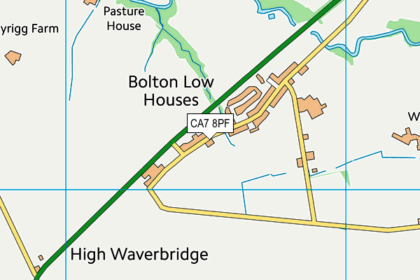 CA7 8PF map - OS VectorMap District (Ordnance Survey)