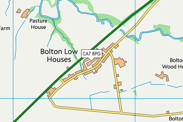 CA7 8PG map - OS VectorMap District (Ordnance Survey)