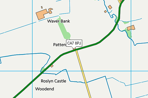 CA7 8PJ map - OS VectorMap District (Ordnance Survey)