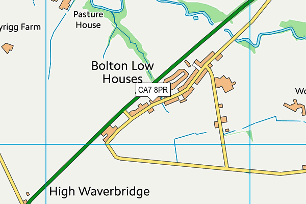 CA7 8PR map - OS VectorMap District (Ordnance Survey)