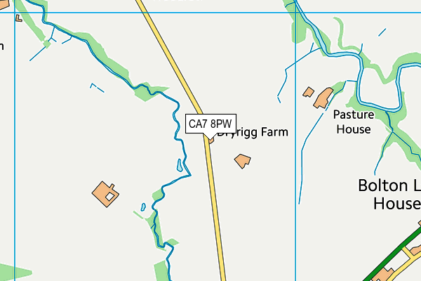 CA7 8PW map - OS VectorMap District (Ordnance Survey)