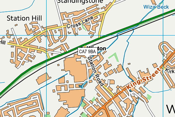 Map of LACHSTONE FARMS LIMITED at district scale