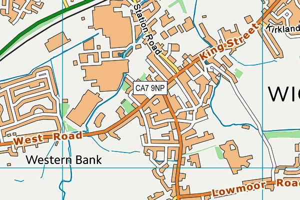 CA7 9NP map - OS VectorMap District (Ordnance Survey)