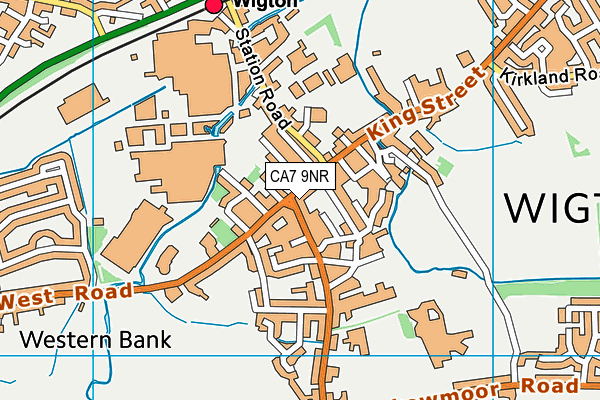 CA7 9NR map - OS VectorMap District (Ordnance Survey)