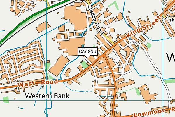 CA7 9NU map - OS VectorMap District (Ordnance Survey)