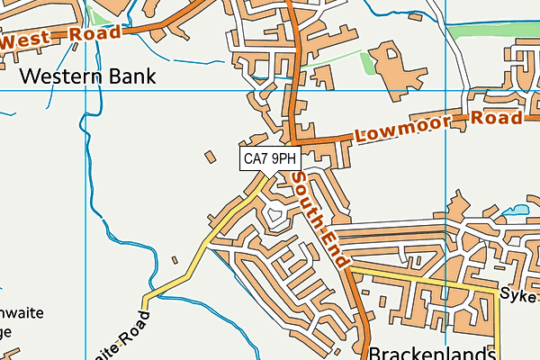 CA7 9PH map - OS VectorMap District (Ordnance Survey)
