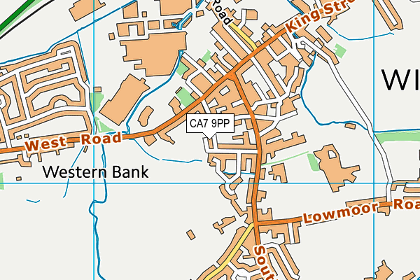 CA7 9PP map - OS VectorMap District (Ordnance Survey)