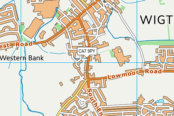 CA7 9PY map - OS VectorMap District (Ordnance Survey)