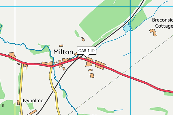 CA8 1JD map - OS VectorMap District (Ordnance Survey)