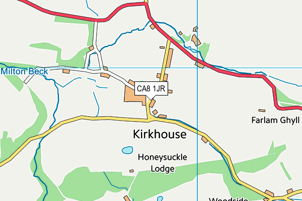 CA8 1JR map - OS VectorMap District (Ordnance Survey)