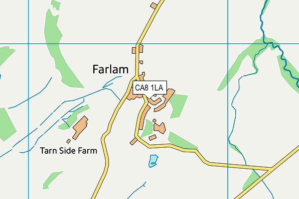 CA8 1LA map - OS VectorMap District (Ordnance Survey)