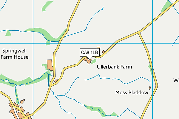 CA8 1LB map - OS VectorMap District (Ordnance Survey)