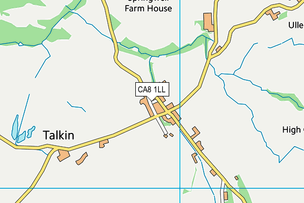 CA8 1LL map - OS VectorMap District (Ordnance Survey)