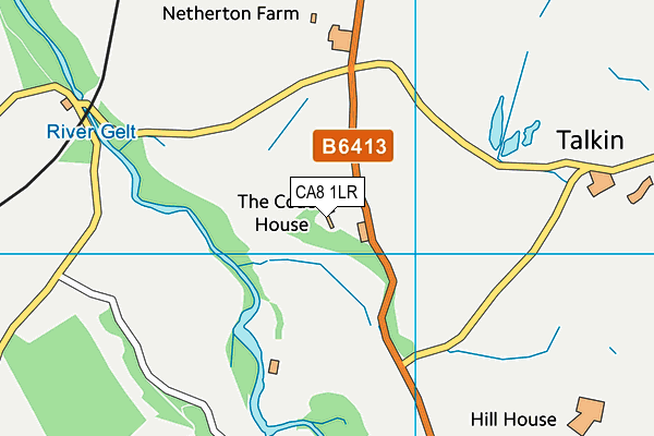 CA8 1LR map - OS VectorMap District (Ordnance Survey)
