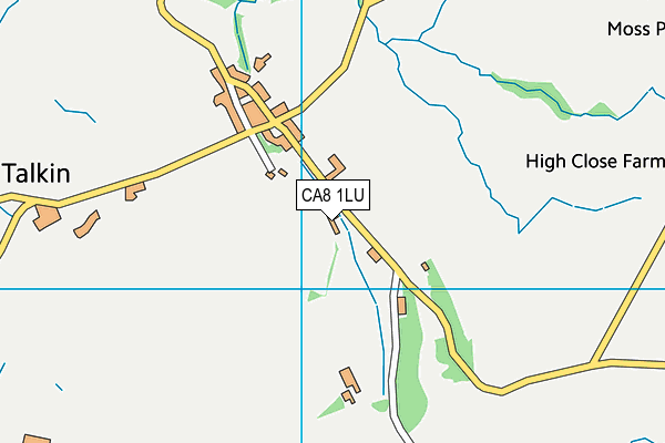 CA8 1LU map - OS VectorMap District (Ordnance Survey)