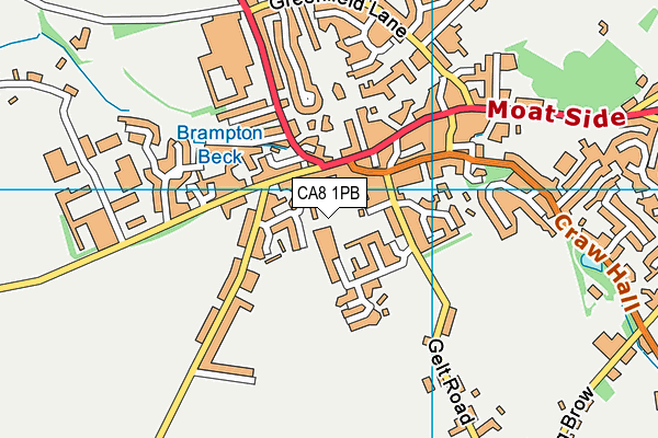 CA8 1PB map - OS VectorMap District (Ordnance Survey)