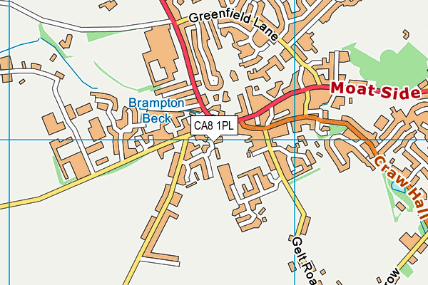 CA8 1PL map - OS VectorMap District (Ordnance Survey)