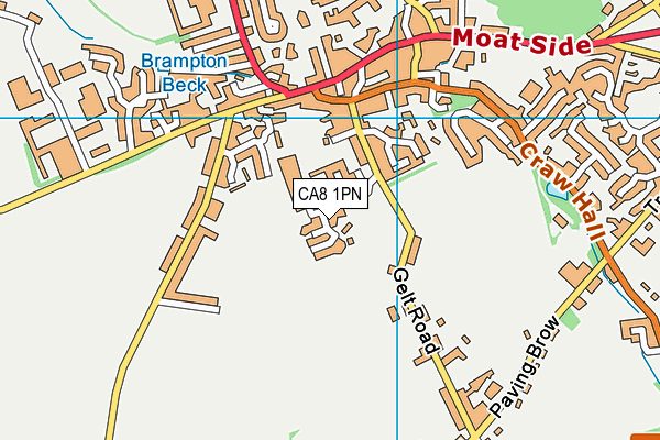 CA8 1PN map - OS VectorMap District (Ordnance Survey)