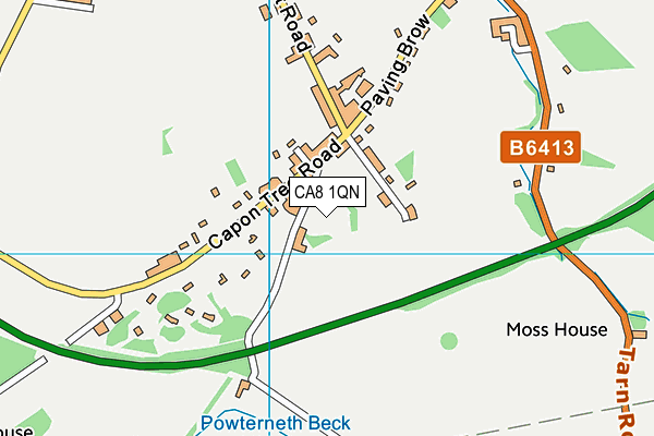 CA8 1QN map - OS VectorMap District (Ordnance Survey)