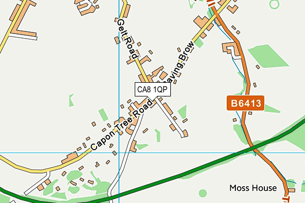 CA8 1QP map - OS VectorMap District (Ordnance Survey)