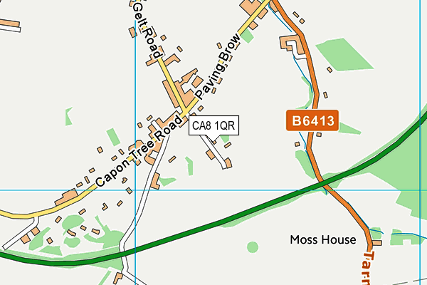 CA8 1QR map - OS VectorMap District (Ordnance Survey)