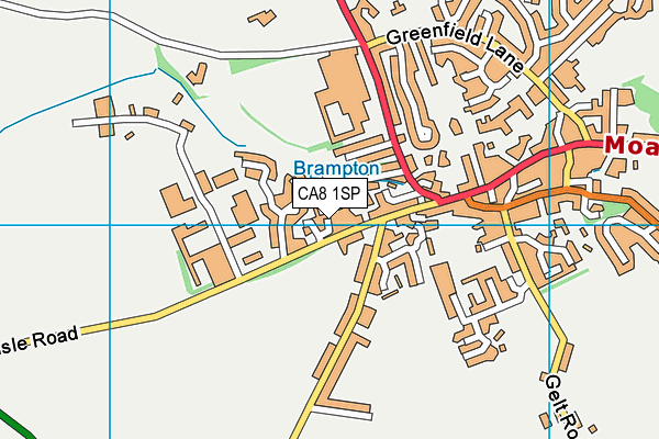 CA8 1SP map - OS VectorMap District (Ordnance Survey)