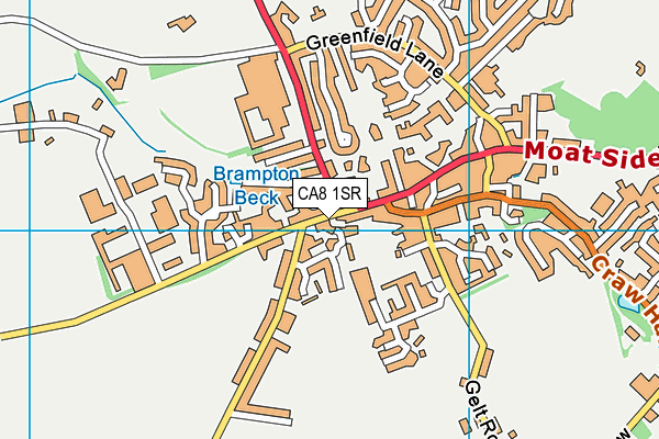 CA8 1SR map - OS VectorMap District (Ordnance Survey)