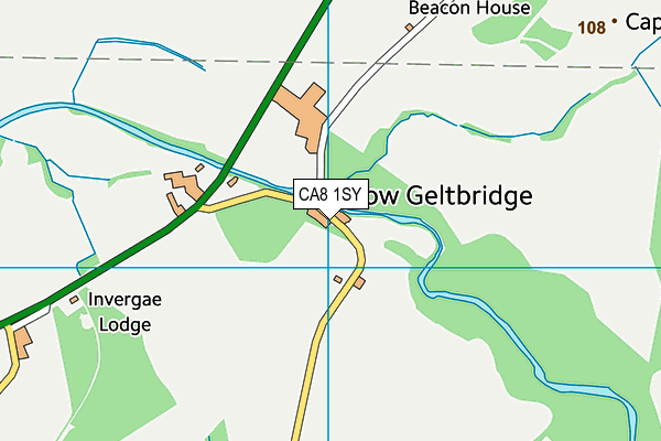 CA8 1SY map - OS VectorMap District (Ordnance Survey)