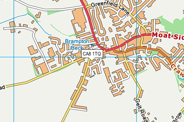 CA8 1TQ map - OS VectorMap District (Ordnance Survey)