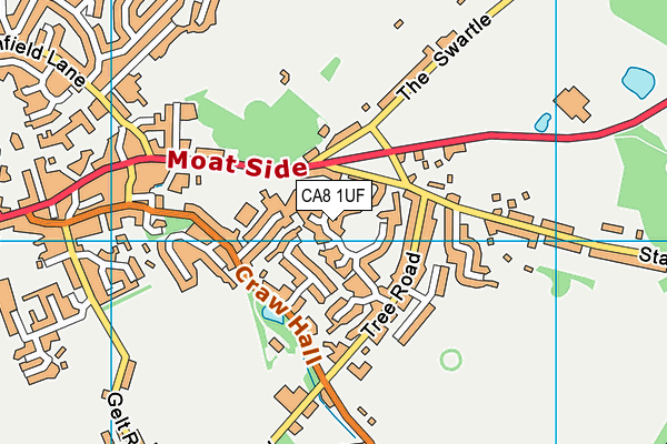 CA8 1UF map - OS VectorMap District (Ordnance Survey)