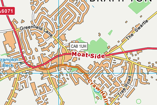 CA8 1UH map - OS VectorMap District (Ordnance Survey)