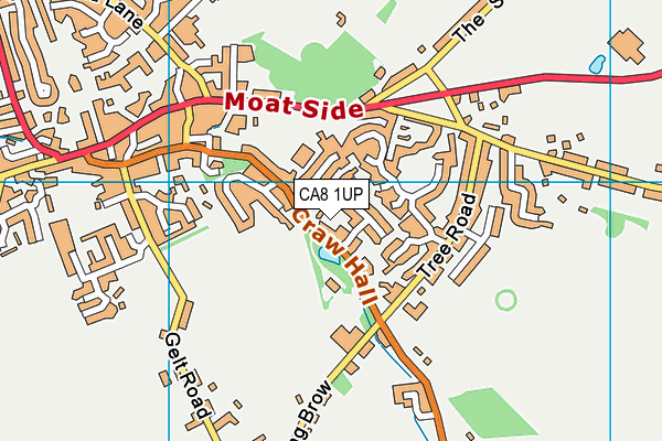 CA8 1UP map - OS VectorMap District (Ordnance Survey)