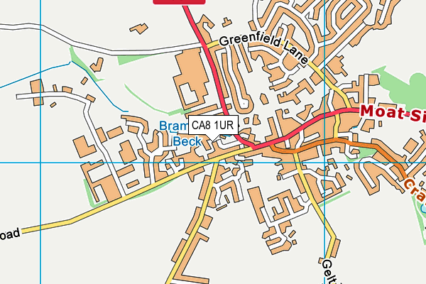 CA8 1UR map - OS VectorMap District (Ordnance Survey)