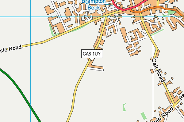 CA8 1UY map - OS VectorMap District (Ordnance Survey)