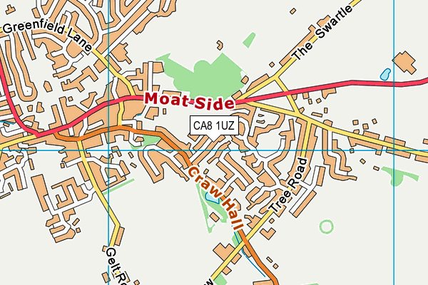 CA8 1UZ map - OS VectorMap District (Ordnance Survey)