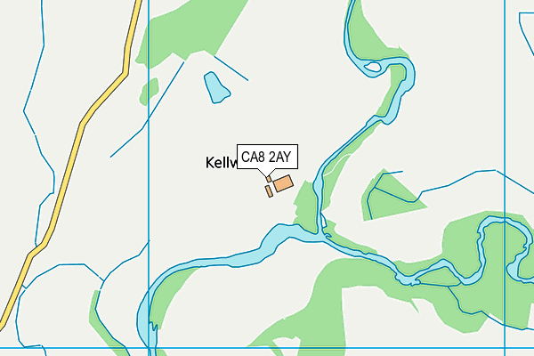 CA8 2AY map - OS VectorMap District (Ordnance Survey)