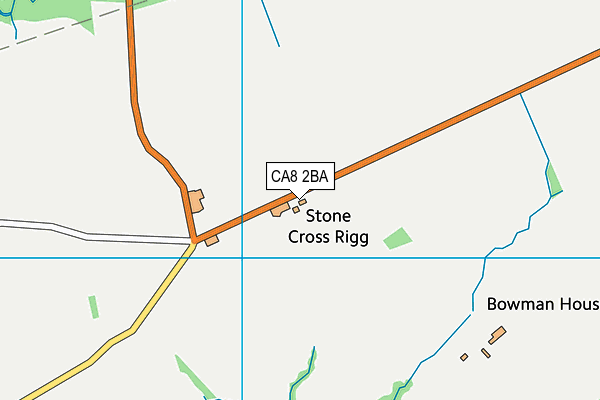 CA8 2BA map - OS VectorMap District (Ordnance Survey)