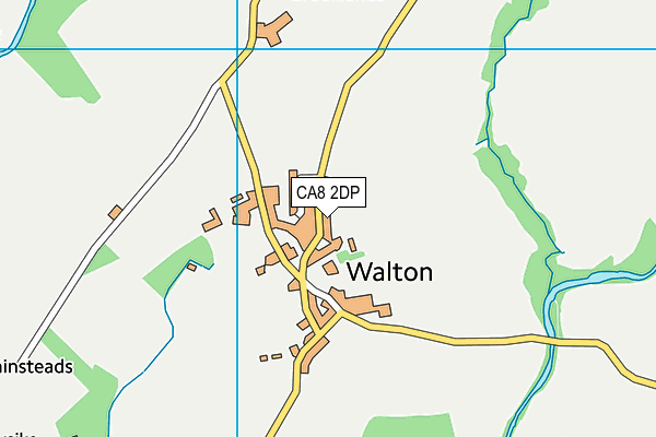 CA8 2DP map - OS VectorMap District (Ordnance Survey)