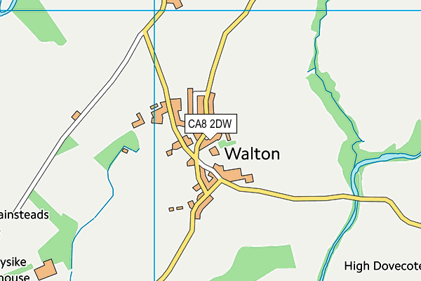 CA8 2DW map - OS VectorMap District (Ordnance Survey)
