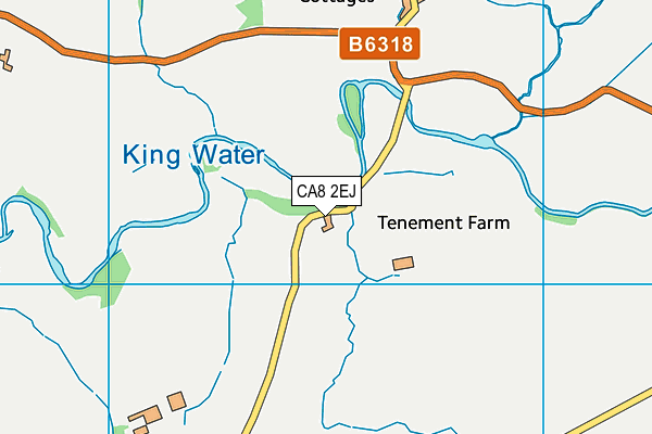 CA8 2EJ map - OS VectorMap District (Ordnance Survey)
