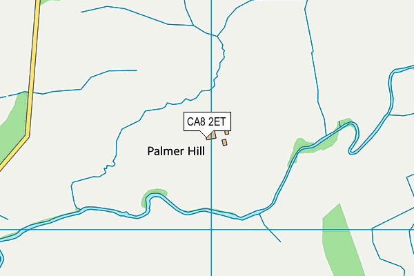 CA8 2ET map - OS VectorMap District (Ordnance Survey)