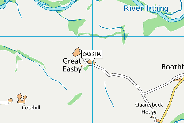 CA8 2HA map - OS VectorMap District (Ordnance Survey)