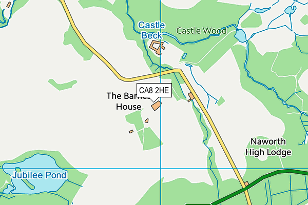 CA8 2HE map - OS VectorMap District (Ordnance Survey)