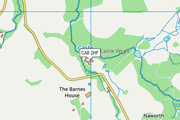 CA8 2HF map - OS VectorMap District (Ordnance Survey)