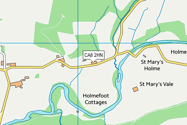 CA8 2HN map - OS VectorMap District (Ordnance Survey)