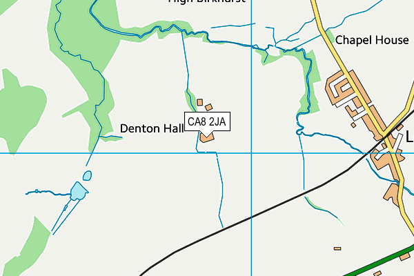 CA8 2JA map - OS VectorMap District (Ordnance Survey)