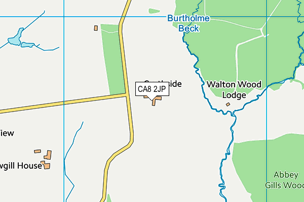 CA8 2JP map - OS VectorMap District (Ordnance Survey)